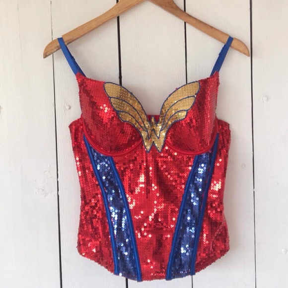 Tops - Wonder woman sequin Corset